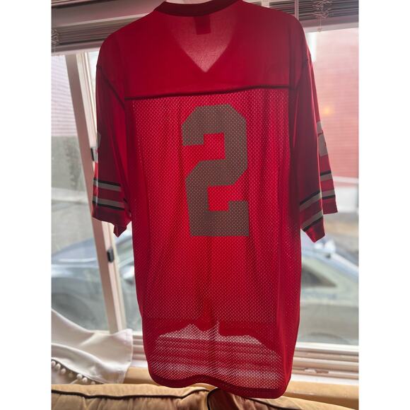 Ohio State Buckeyes #2 Nike Jersey – Vintage, Pre-Worn, Red, XL - Picture 2 of 5
